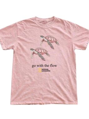 Pink Sea Turtle Graphic Tee - National Geographic